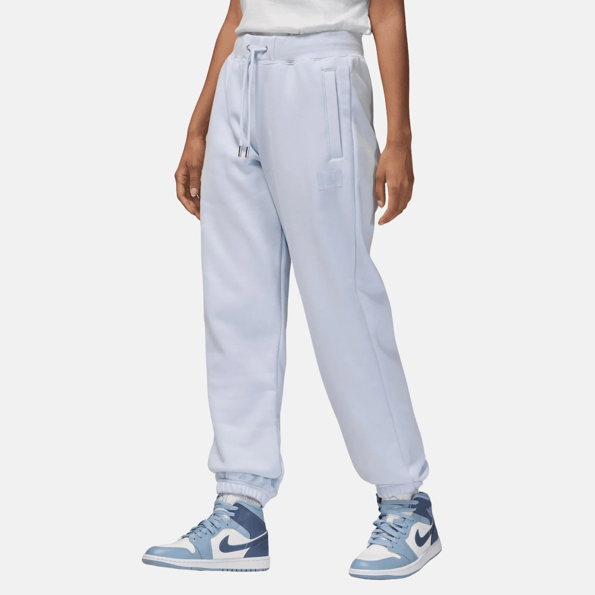 Air Jordan Women's Flight Fleece Football Grey Pants
