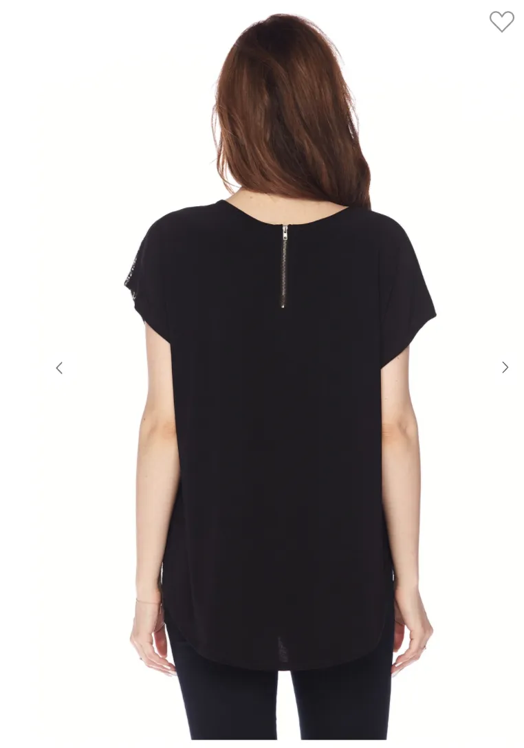 Animal Print Crew Neck Tunic Top