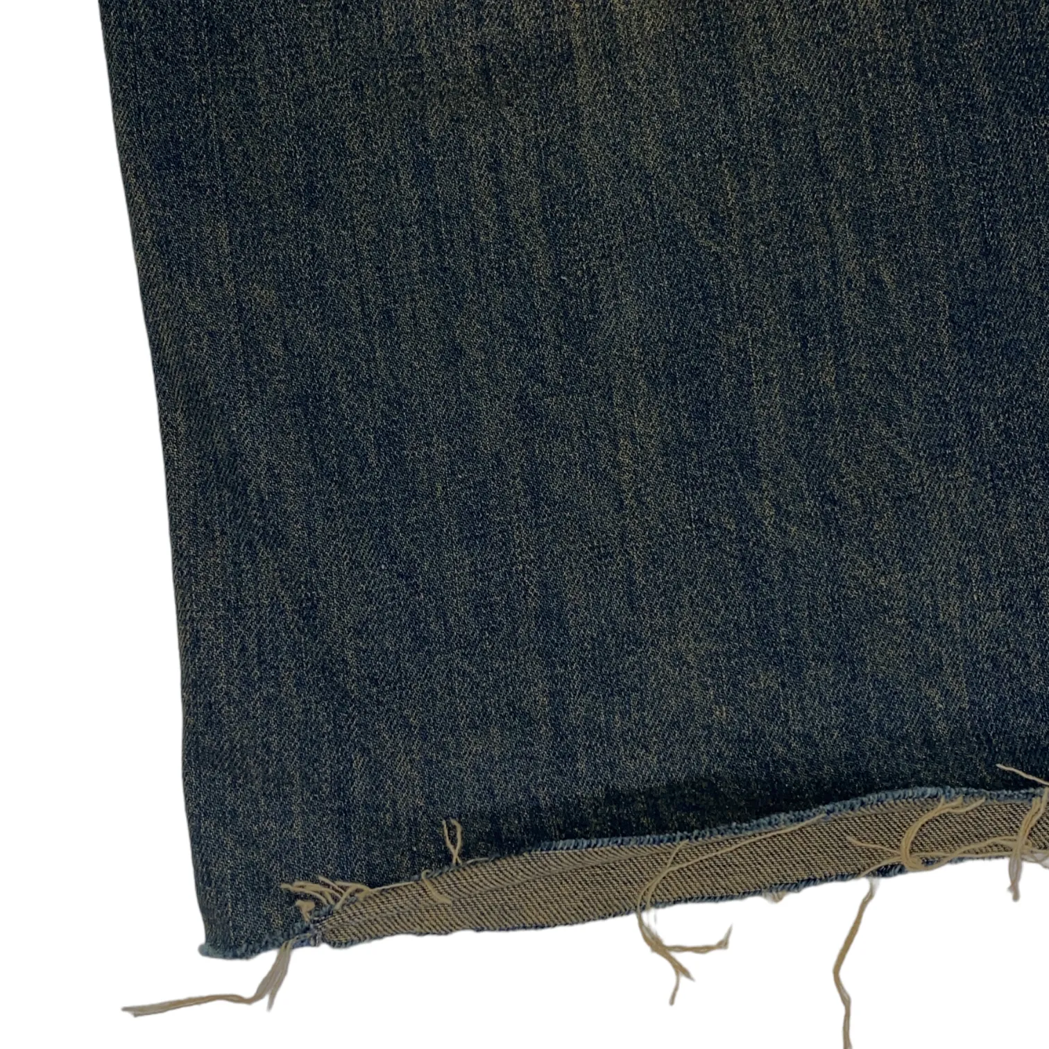 Baggy fit wide leg jeans with antique wash