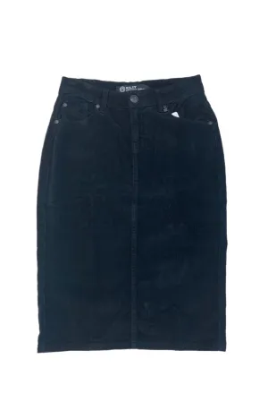 Black Corduroy Skirt Style 210-70B
