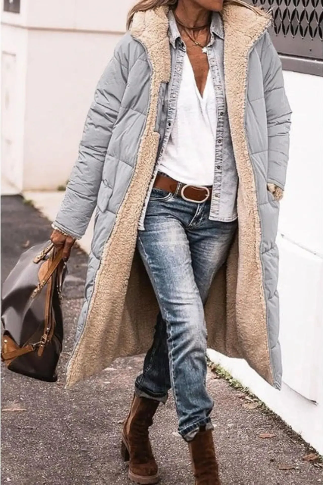 Carina - Reversible Elegant Coat for Women