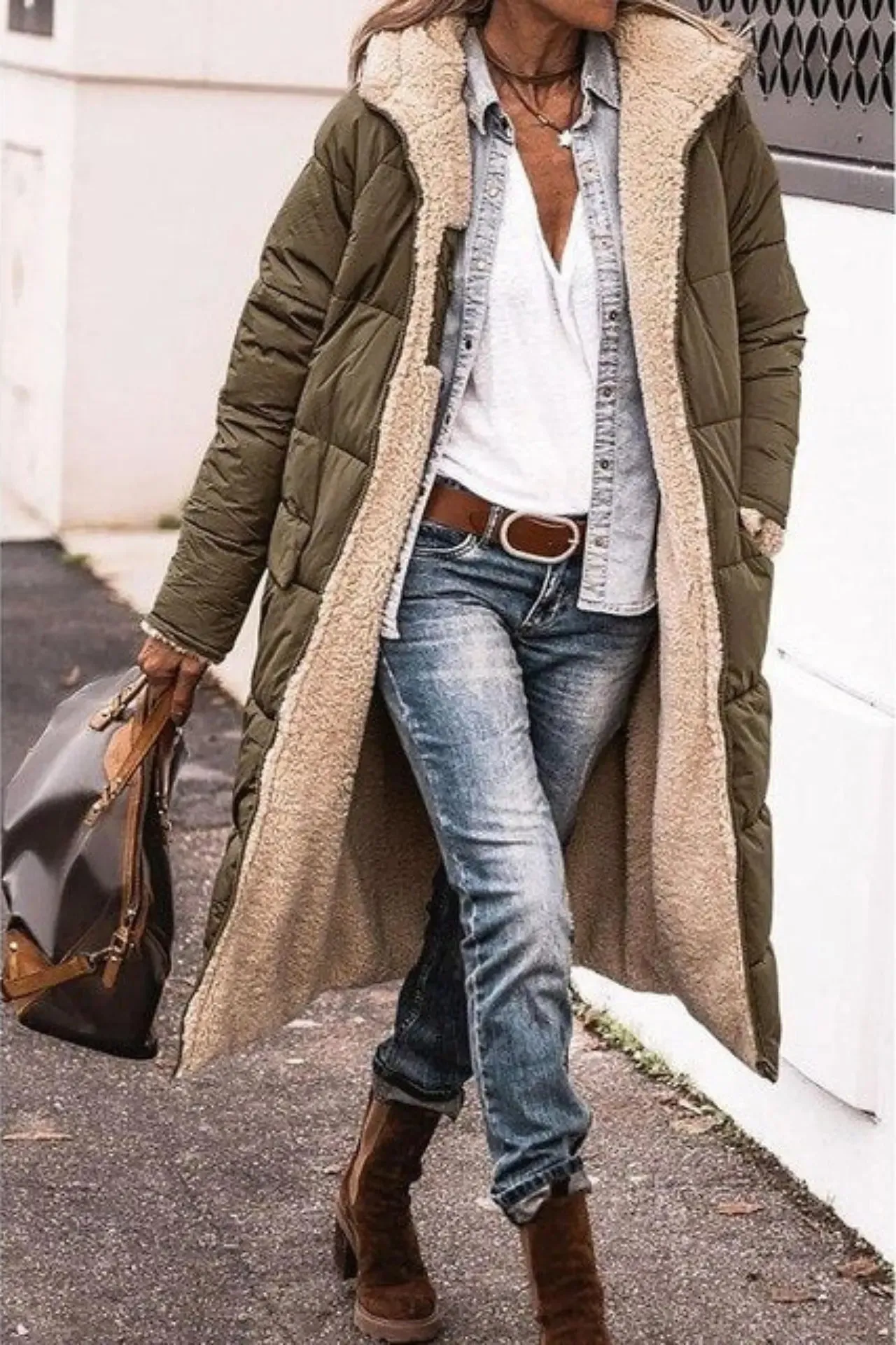 Carina - Reversible Elegant Coat for Women