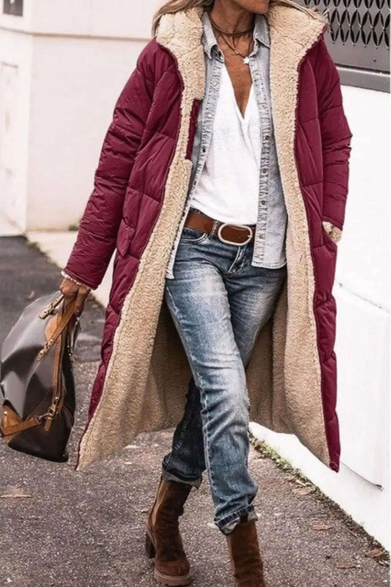 Carina - Reversible Elegant Coat for Women