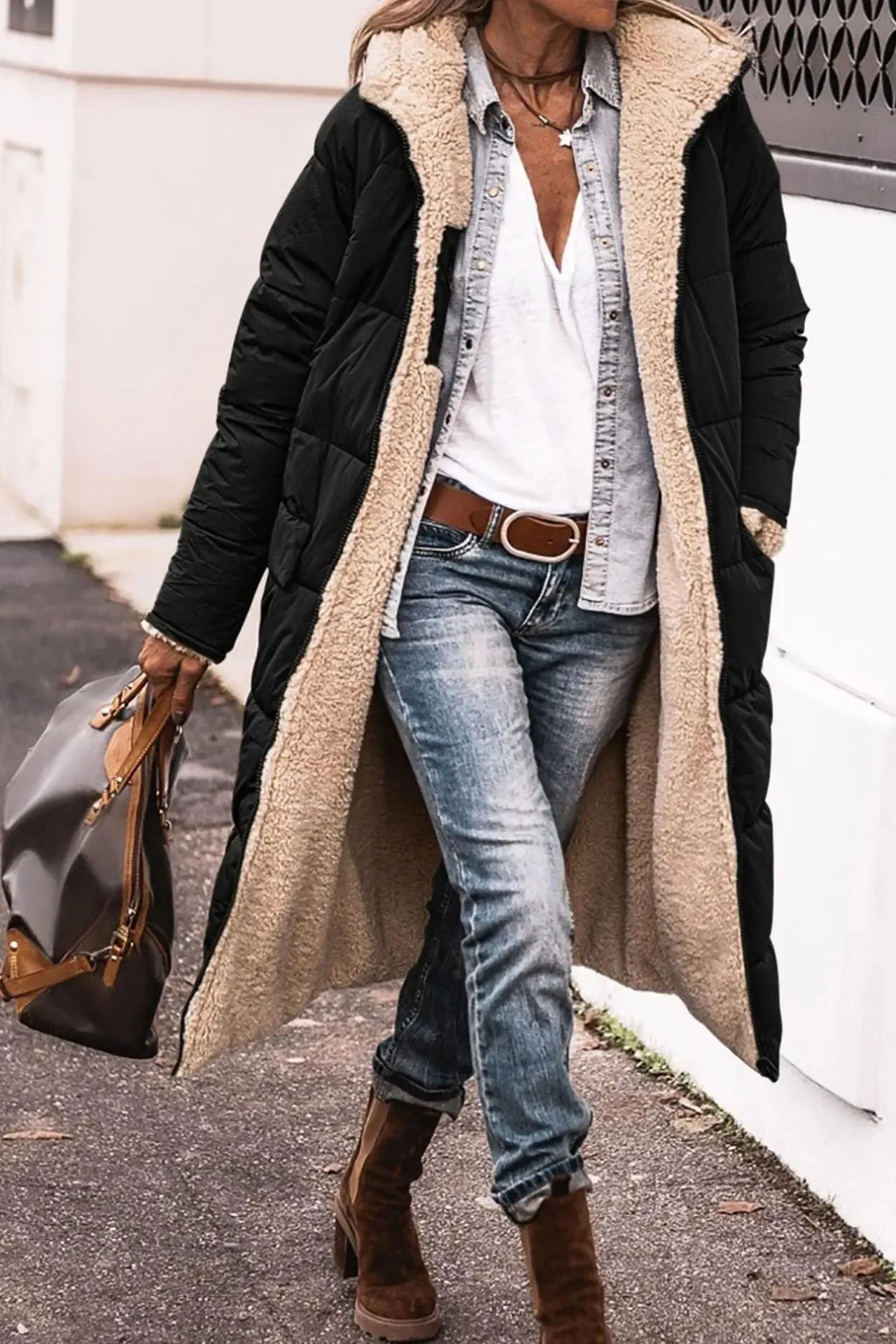 Carina - Reversible Elegant Coat for Women