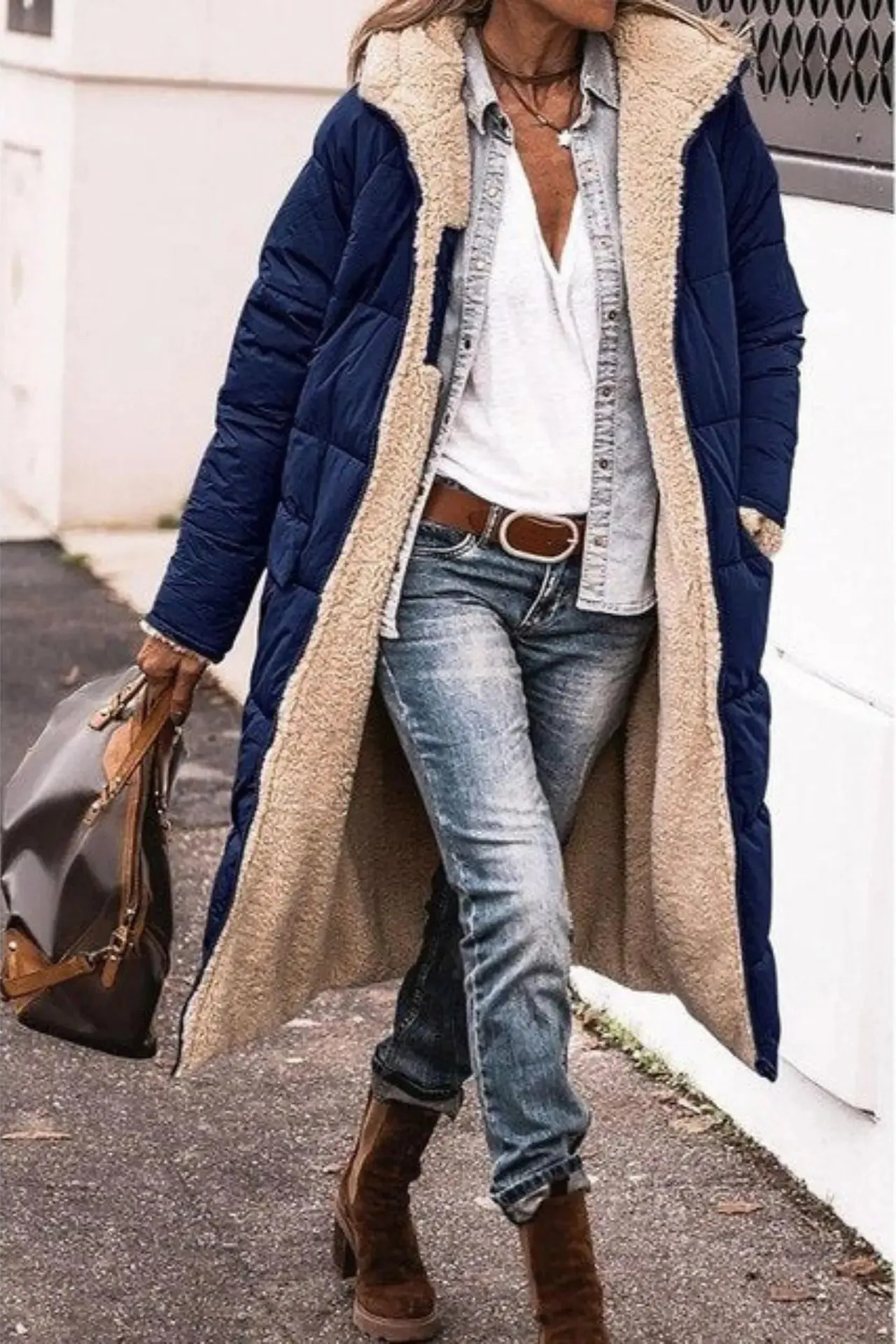 Carina - Reversible Elegant Coat for Women