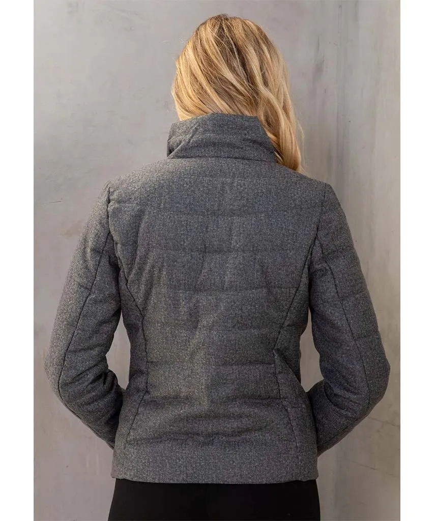 Coco Puffer Jacket Heather Grey
