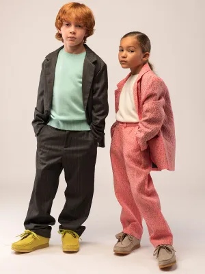 Kids Crew Neck Sweater_Mint