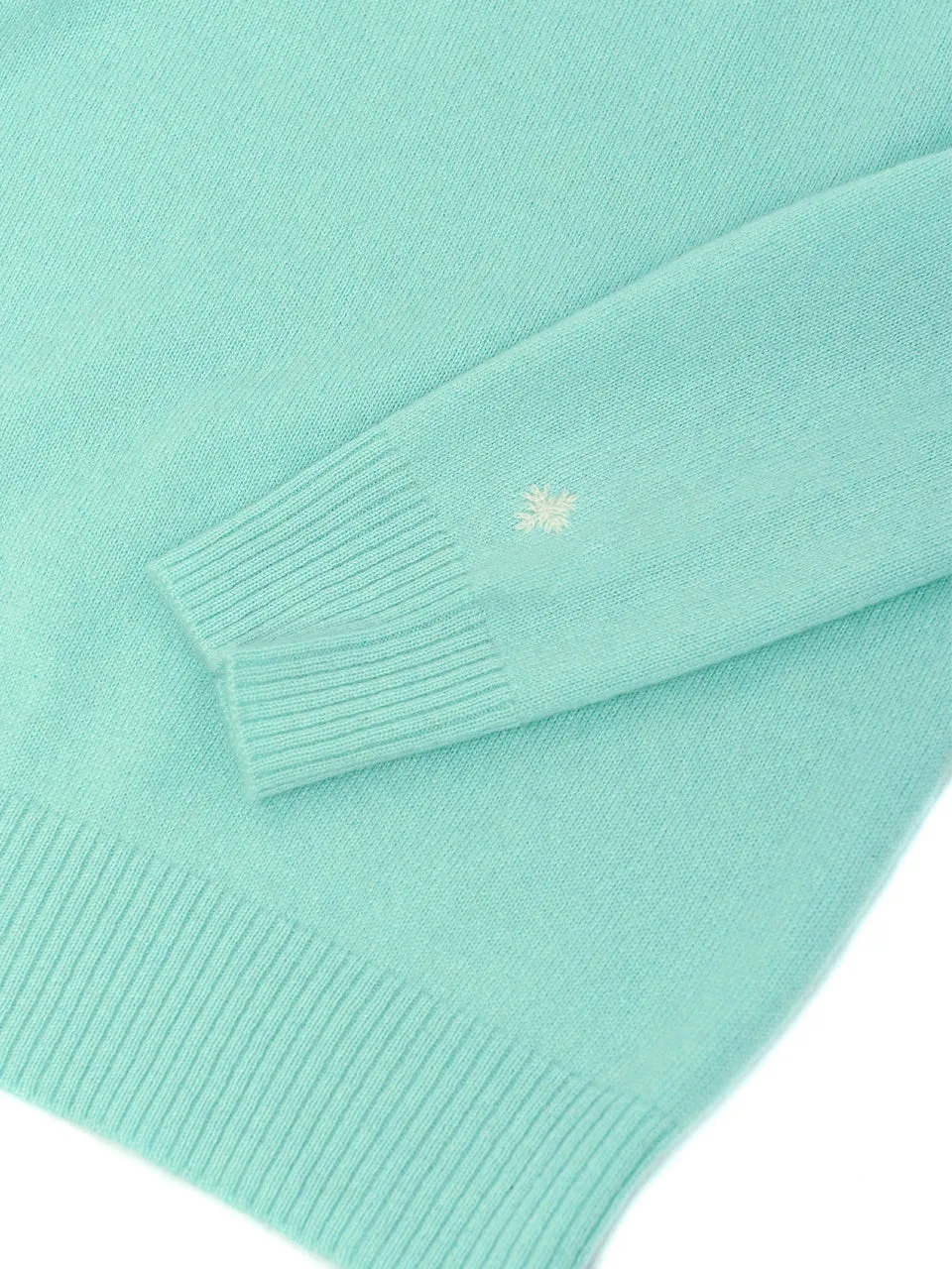 Kids Crew Neck Sweater_Mint
