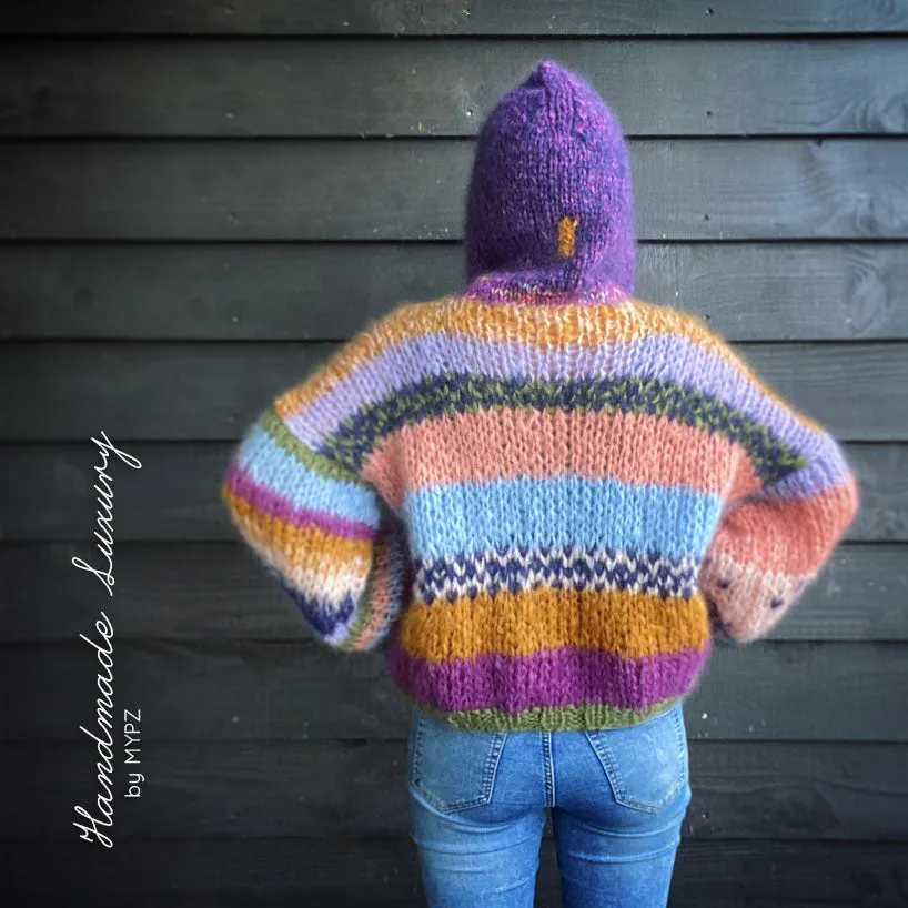 Knit pattern – MYPZ Chunky Mohair Hoodie Vivienne No.15 (ENG-NL)