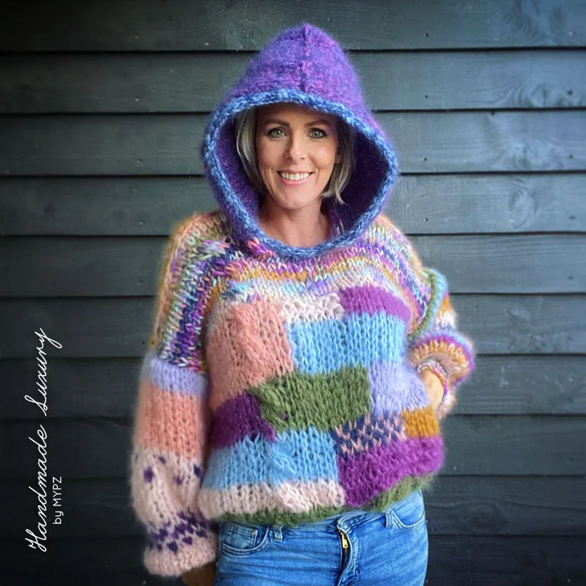 Knit pattern – MYPZ Chunky Mohair Hoodie Vivienne No.15 (ENG-NL)