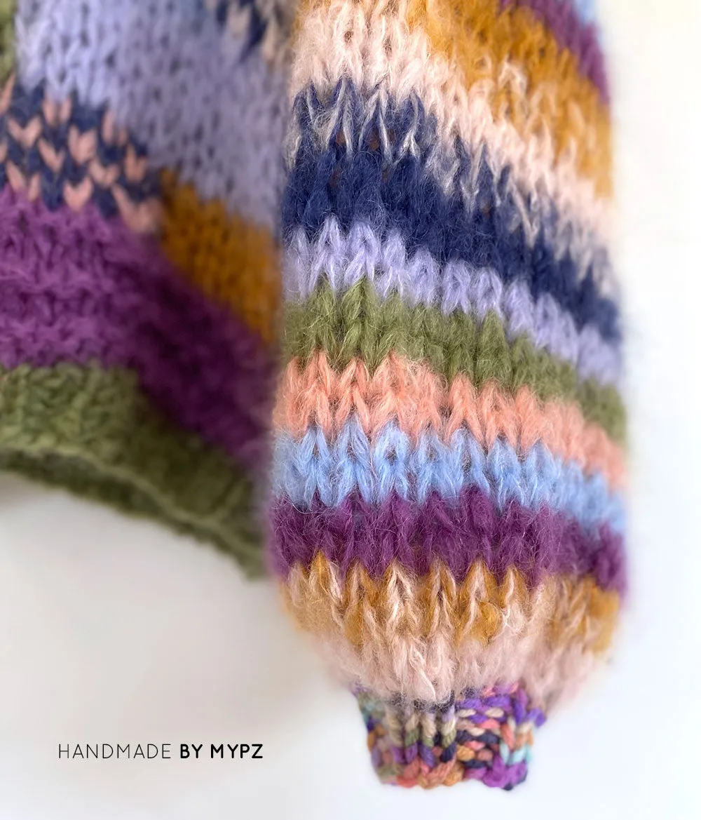 Knit pattern – MYPZ Chunky Mohair Hoodie Vivienne No.15 (ENG-NL)