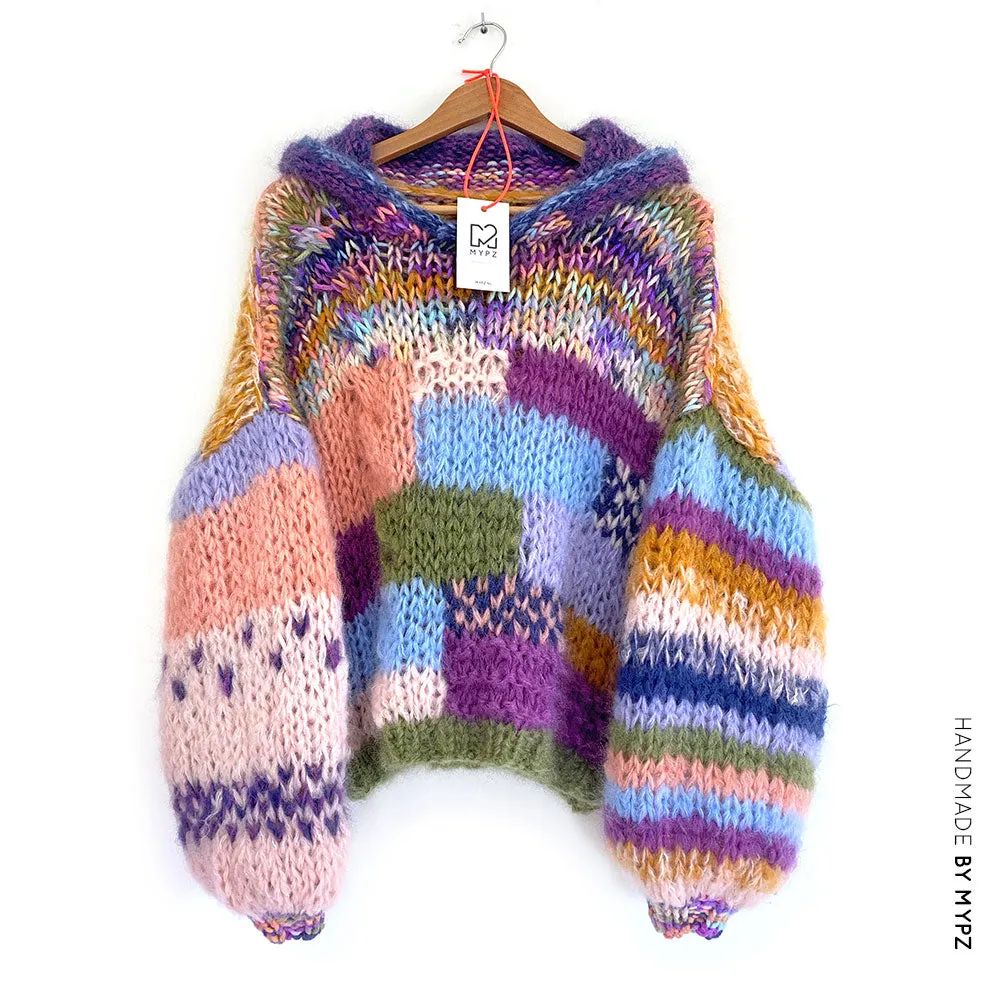Knit pattern – MYPZ Chunky Mohair Hoodie Vivienne No.15 (ENG-NL)