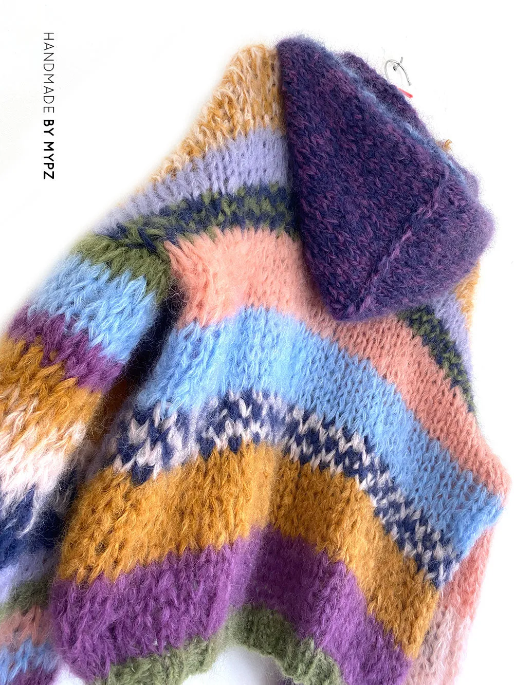 Knit pattern – MYPZ Chunky Mohair Hoodie Vivienne No.15 (ENG-NL)