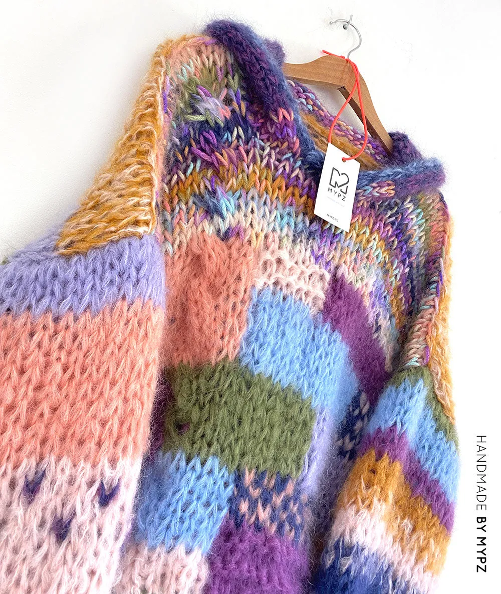 Knit pattern – MYPZ Chunky Mohair Hoodie Vivienne No.15 (ENG-NL)
