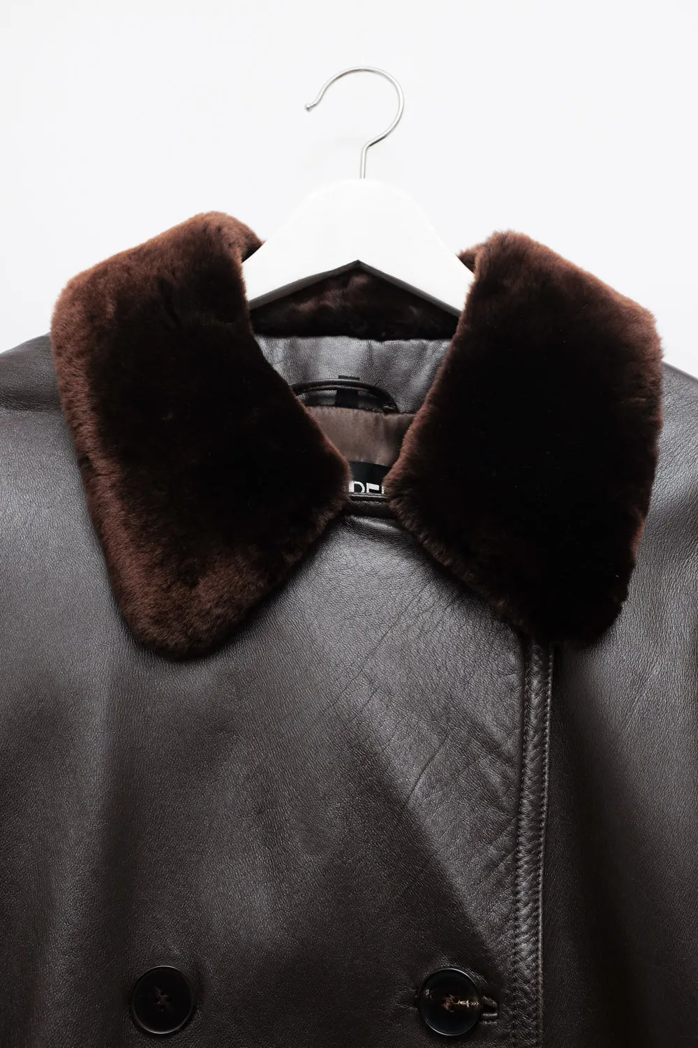 LEATHER BROWN VINTAGE LEATHER JACKET COAT