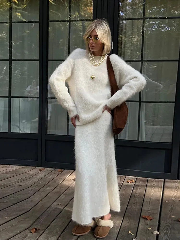 Lulah Mohair-blend Set