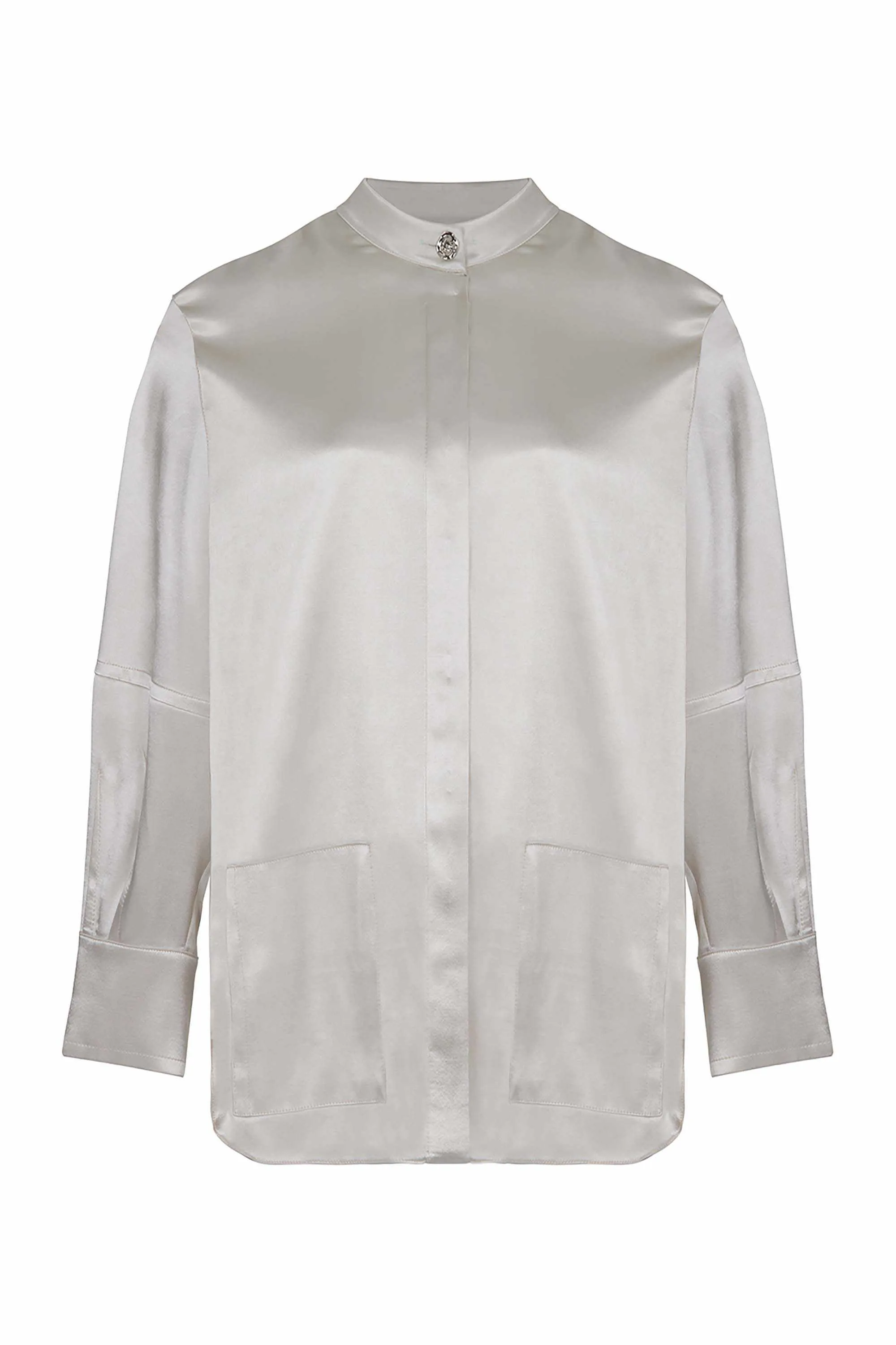 Mandarin Collar Shirt (Final Sale)