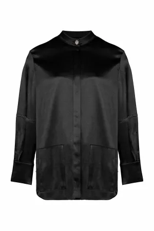 Mandarin Collar Shirt (Final Sale)