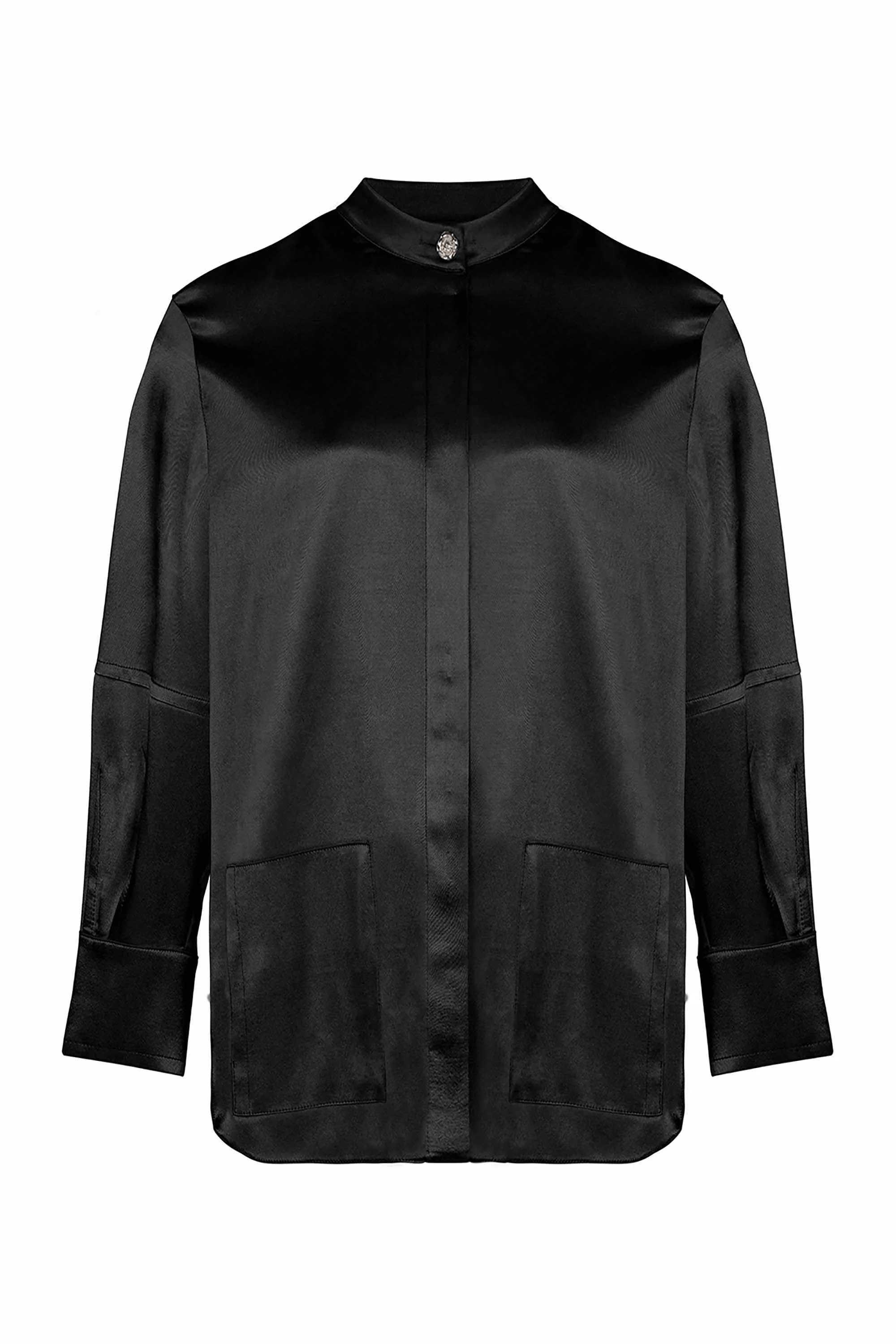 Mandarin Collar Shirt (Final Sale)