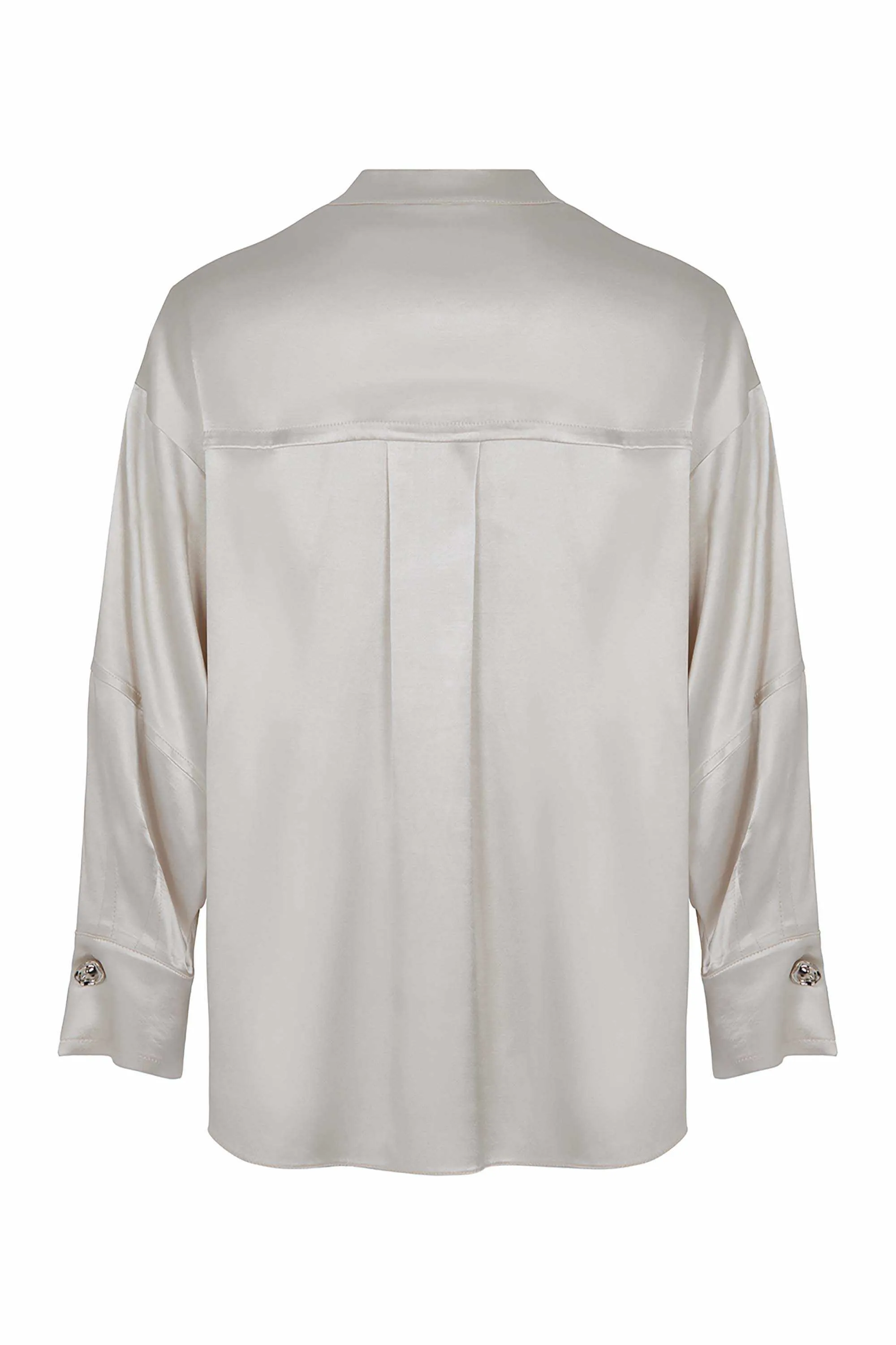 Mandarin Collar Shirt (Final Sale)