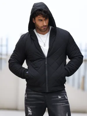 Men's Casual Puffer Coat with Pockets for Outdoor Activities | Perfect for Autumn/Winter Activities