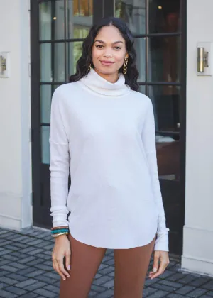 Michael Stars Marcy Thermal Tunic - Chalk