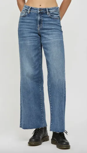 Nori - High Rise Wide Leg Denim