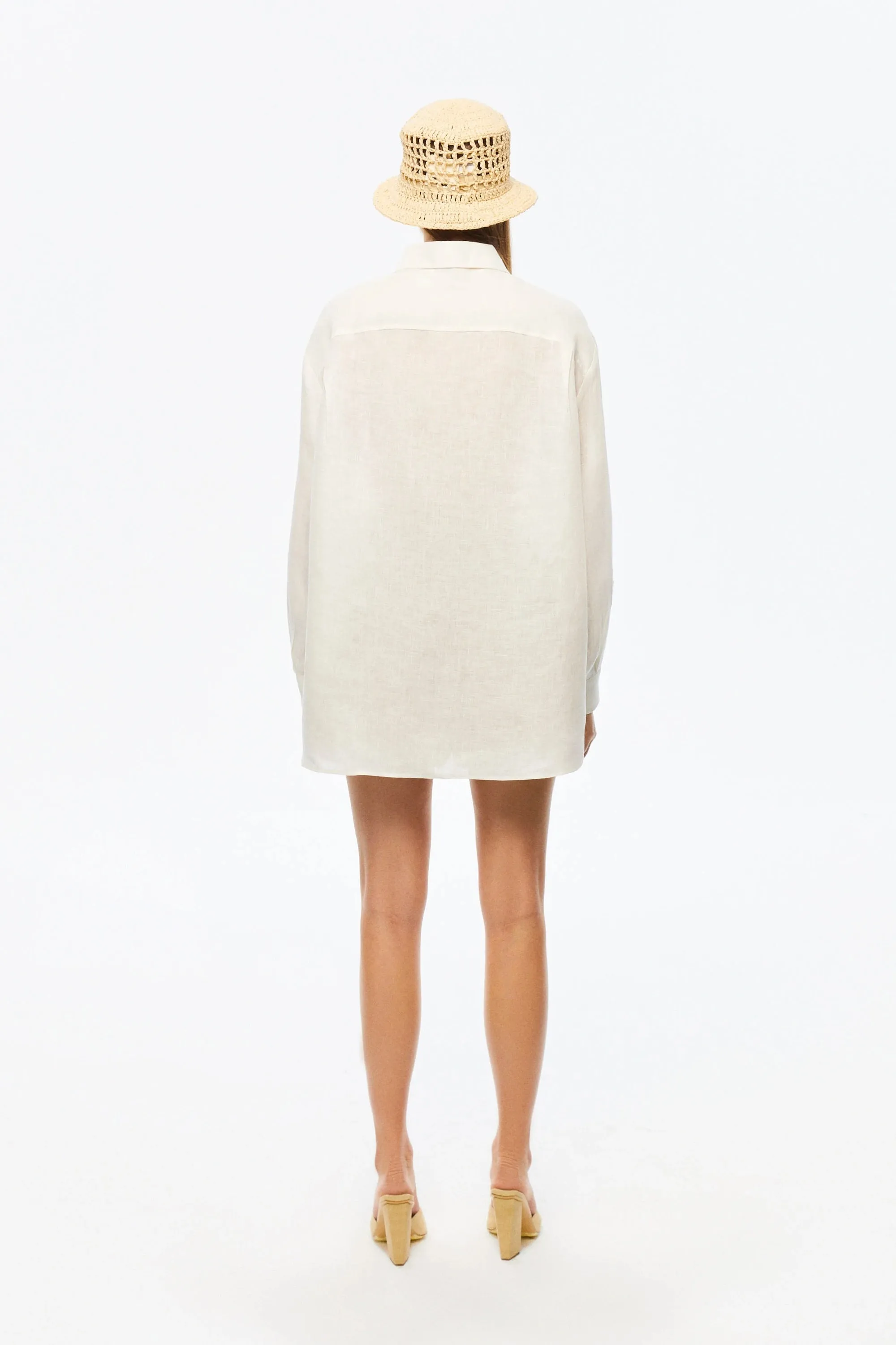 Oversized Linen Shirt (Final Sale)
