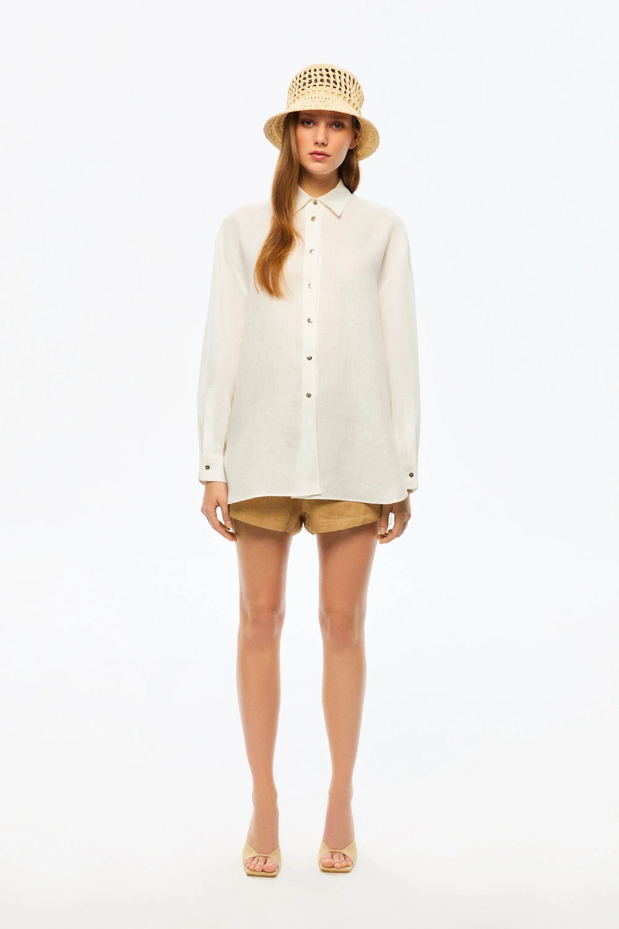 Oversized Linen Shirt (Final Sale)