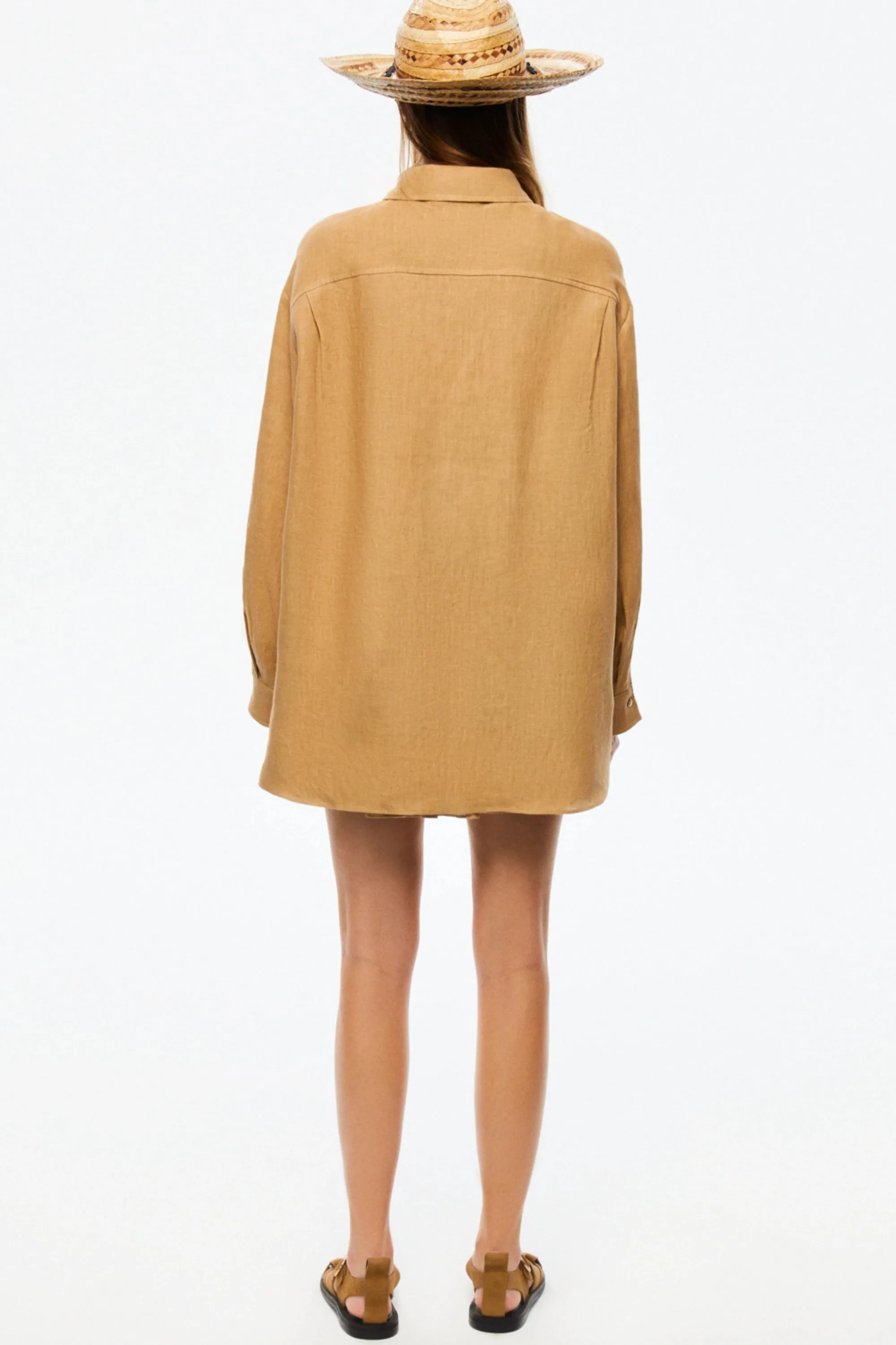 Oversized Linen Shirt (Final Sale)