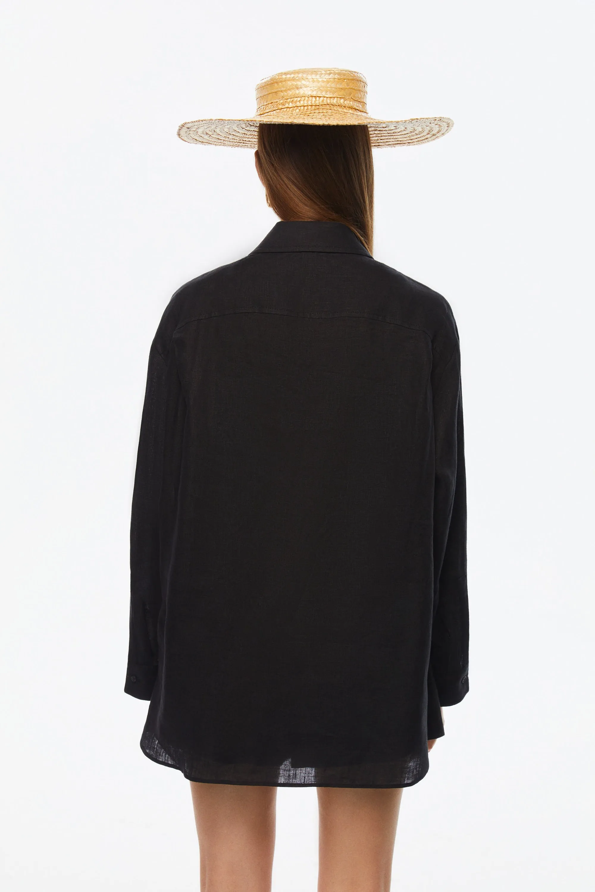 Oversized Linen Shirt (Final Sale)