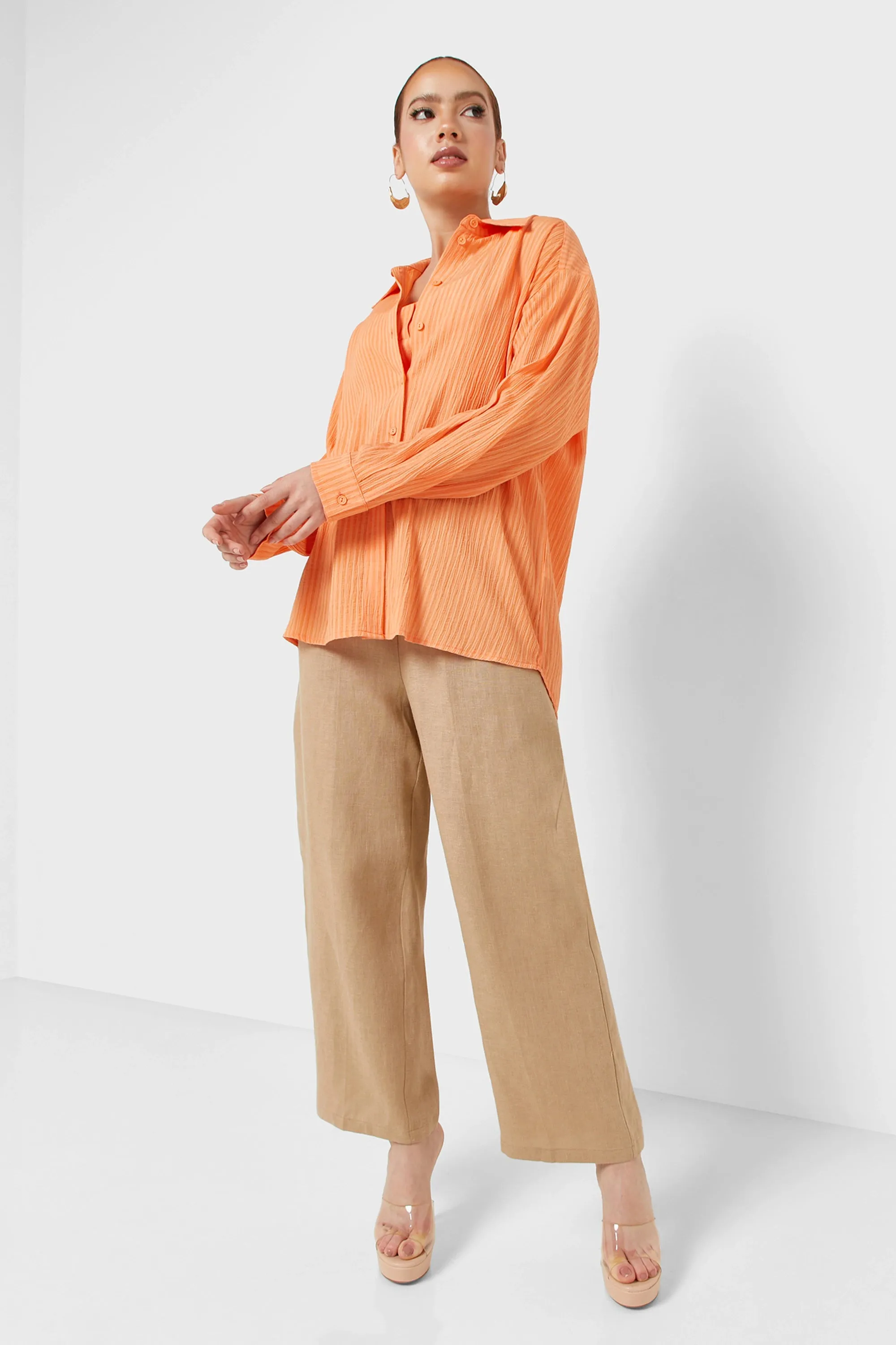 Oversized Twin Set Shirt (Final Sale)