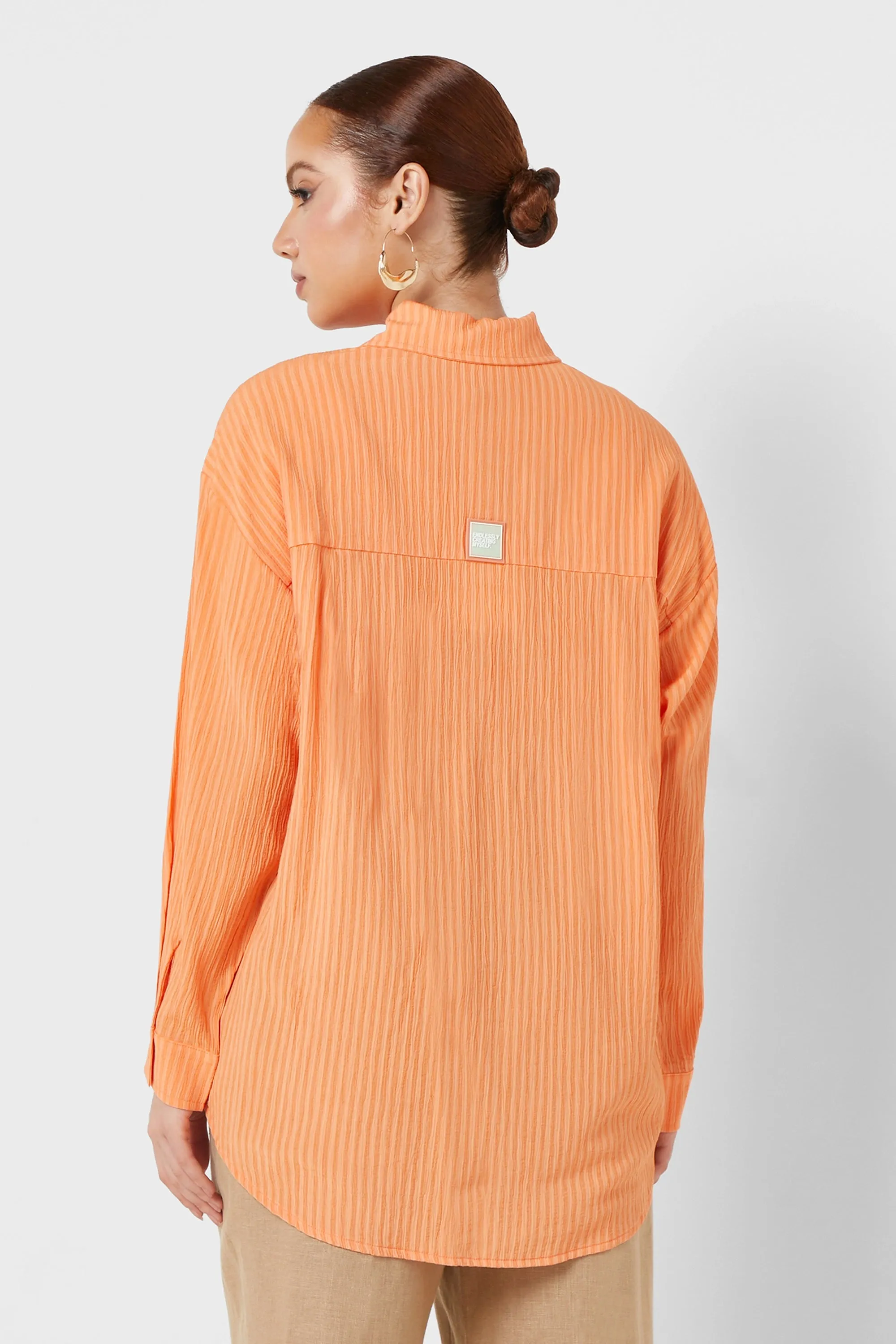 Oversized Twin Set Shirt (Final Sale)