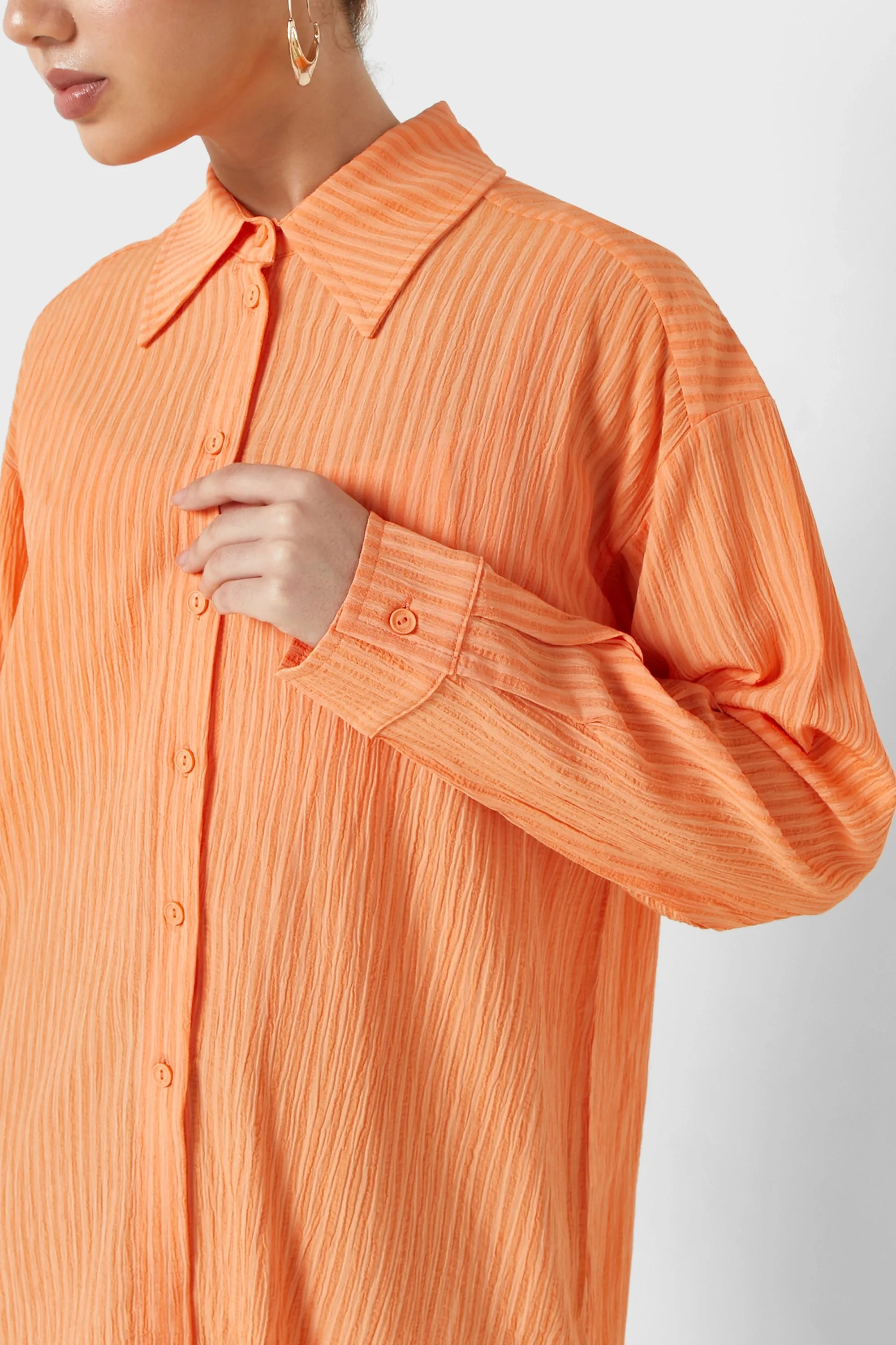 Oversized Twin Set Shirt (Final Sale)