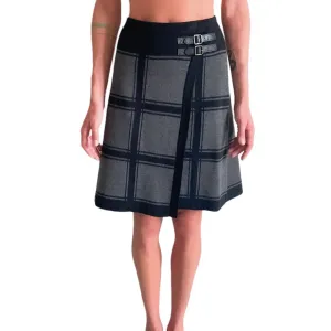 Phase Eight Plaid Wool Blend Skirt