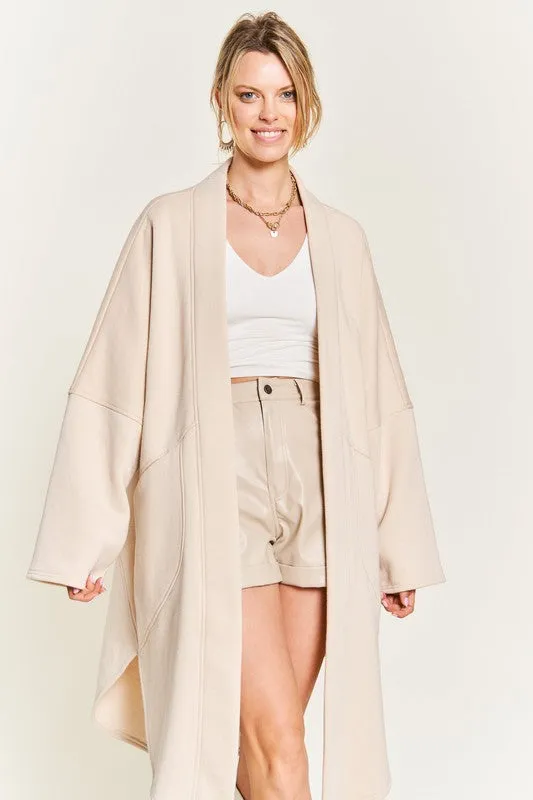 PLUS SIZE OVERSIZED KNIT CARDIGAN