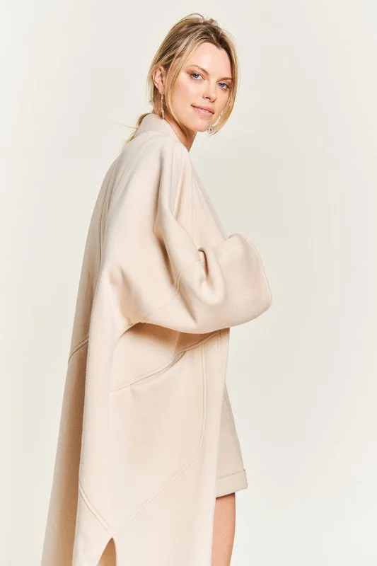PLUS SIZE OVERSIZED KNIT CARDIGAN