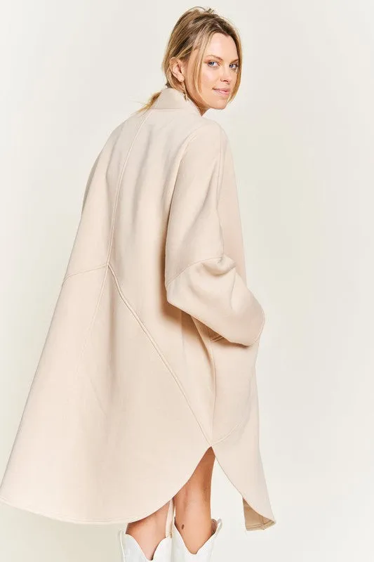 PLUS SIZE OVERSIZED KNIT CARDIGAN