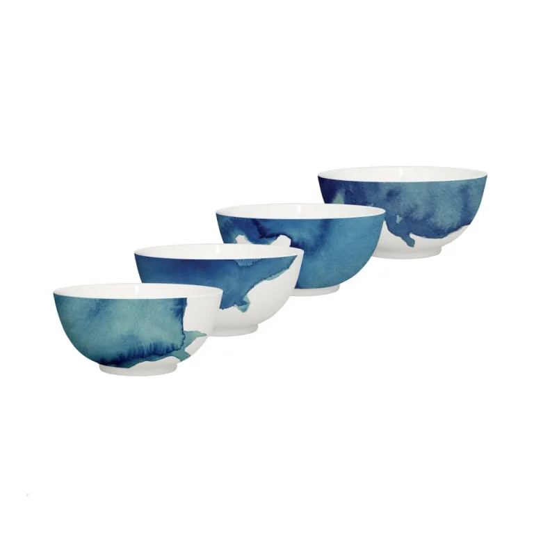Rick Stein Coves of Cornwall - Set of 4 Cereal Bowls