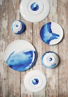 Rick Stein Coves of Cornwall - Set of 4 Cereal Bowls