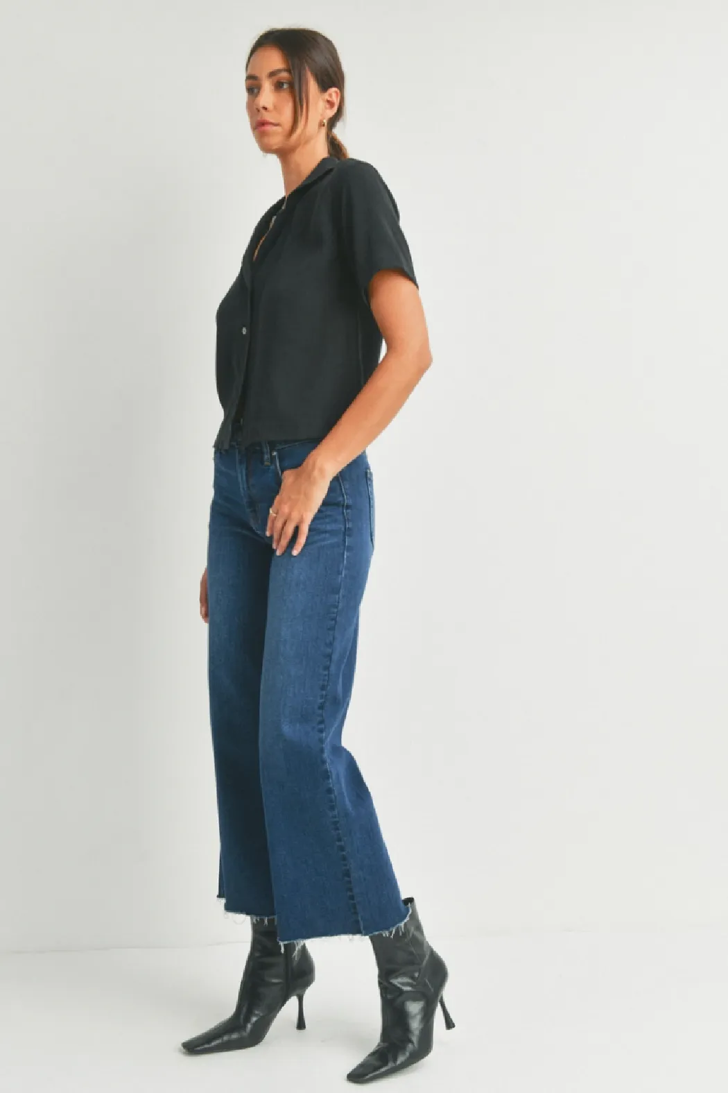 Slim Wide Leg