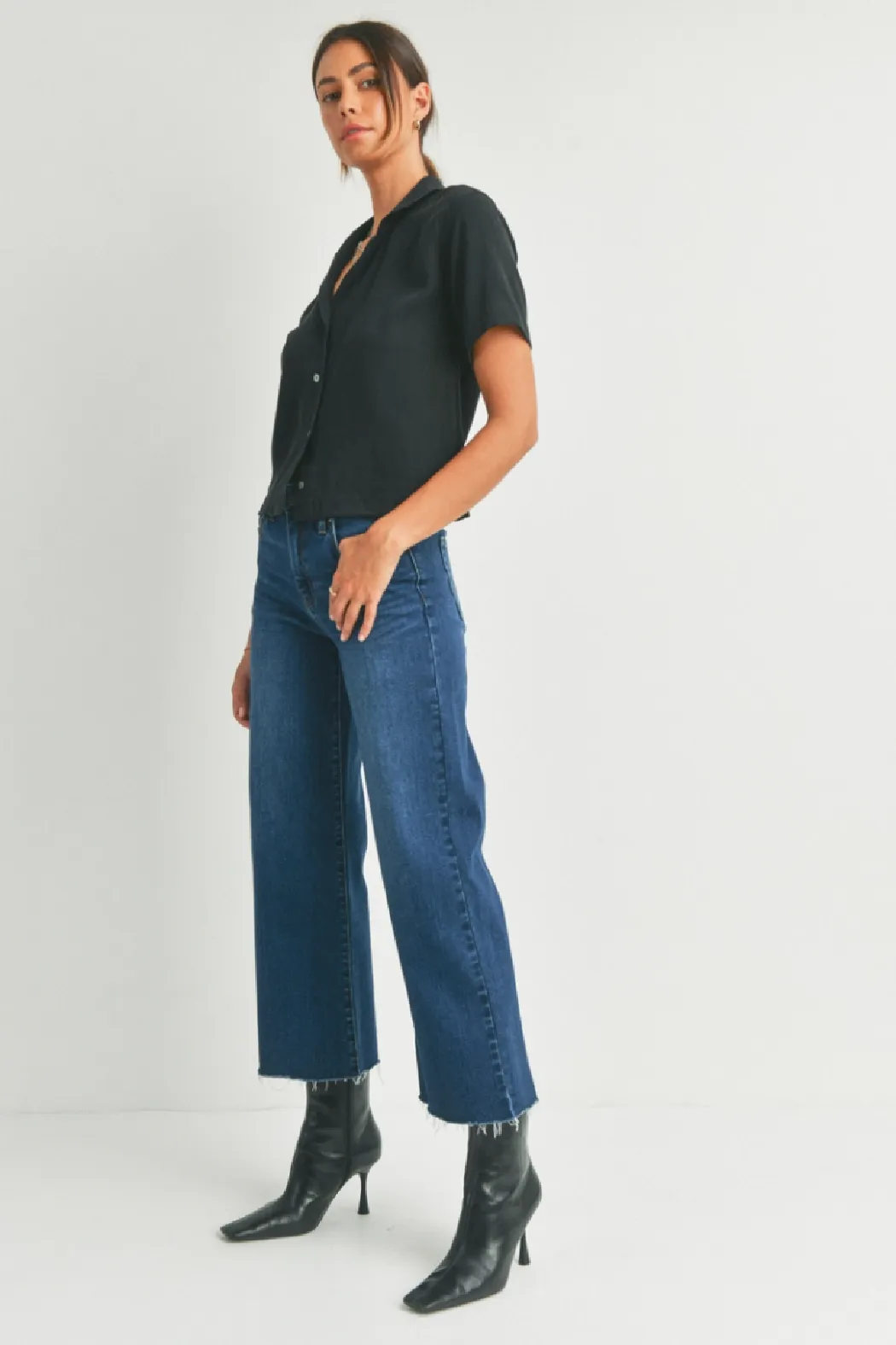 Slim Wide Leg