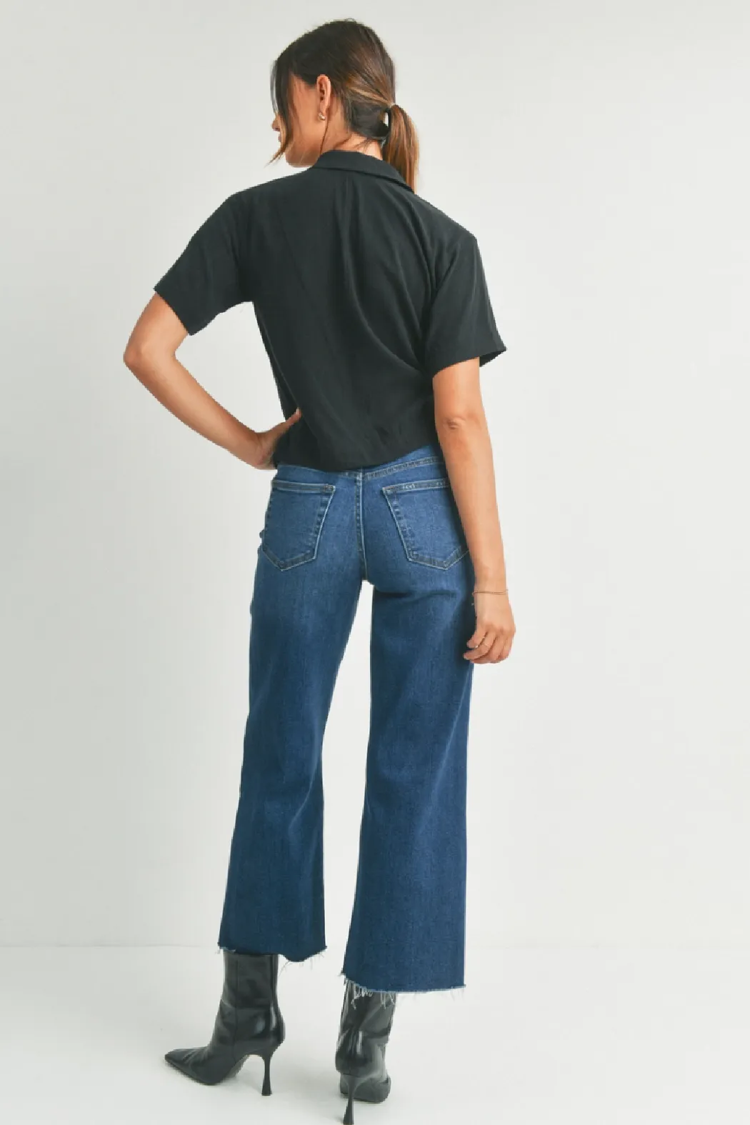 Slim Wide Leg
