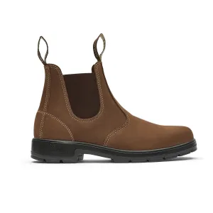 VINTAGE BROWN OIL KIP ELASTIC SIDE BOOT - K91070