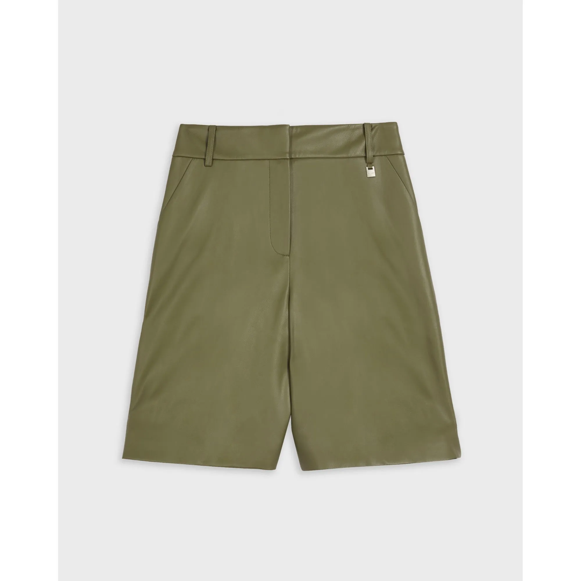 Women Wmt-Bijouu-Pleather City Short - Olive