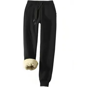 Women's Sherpa Lined Athletic Sweatpants