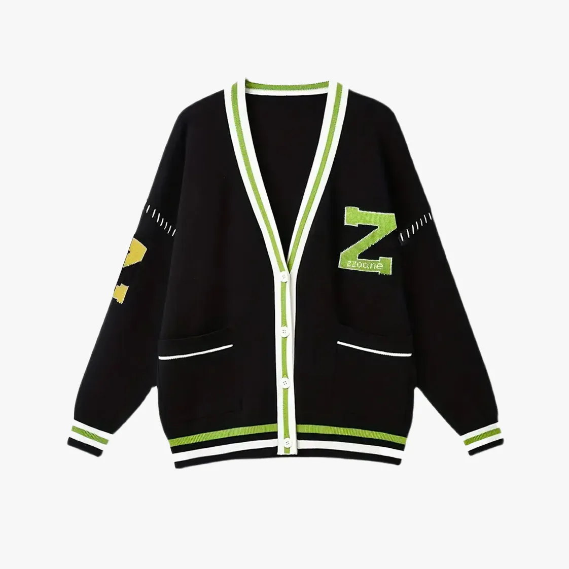 Z Academia Oversized Cardigan