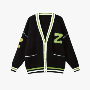 Z Academia Oversized Cardigan